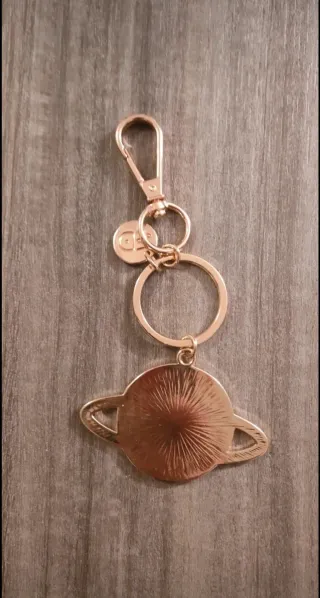 Portachiavi pianeta con anello