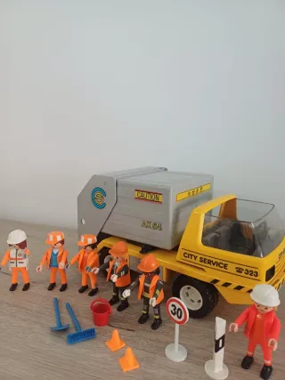 Playmobil Camión de Basura City Service