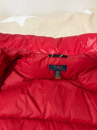 Chaqueta Ralph Lauren Niños Talla 14-16 años Roja