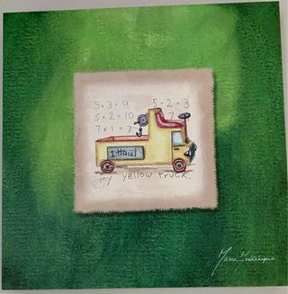 Lienzos decorativos infantiles 30x30 (4 unidades)