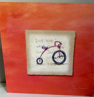 Lienzos decorativos infantiles 30x30 (4 unidades)