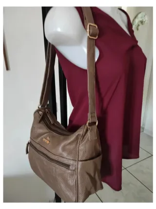 Borsa B.Cavalli Ecopelle Marrone