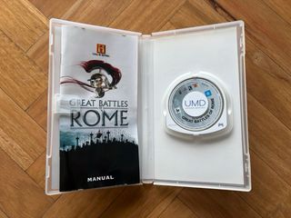 PSP Negra Original + 6 Juegos + Funda