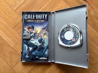 PSP Negra Original + 6 Juegos + Funda