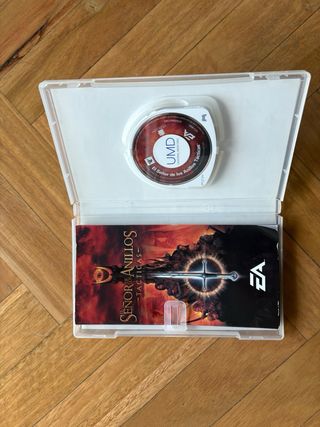 PSP Negra Original + 6 Juegos + Funda