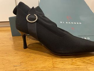 Botas Di Sandro Negras Talla 38.5