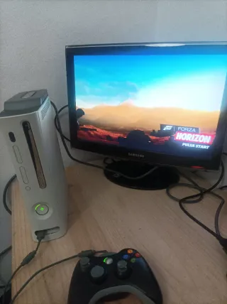 Xbox 360 Fat Blanca Completa