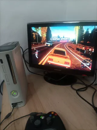 Xbox 360 Fat Blanca Completa