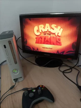 Xbox 360 Fat Blanca Completa