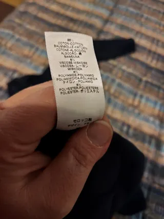 Abito lungo elegante  blu donna Petit Bateau tg. L