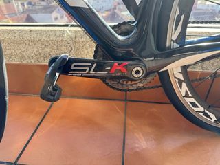 Zapatillas Btwin Carbono Carretera + pedales look