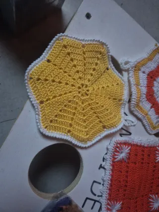 Presine uncinetto fatte a mano