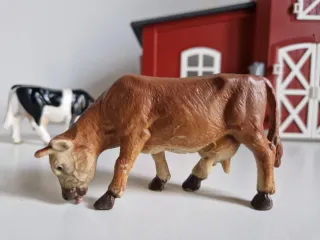 Schleich Vacas pastando. Descatalogadas.