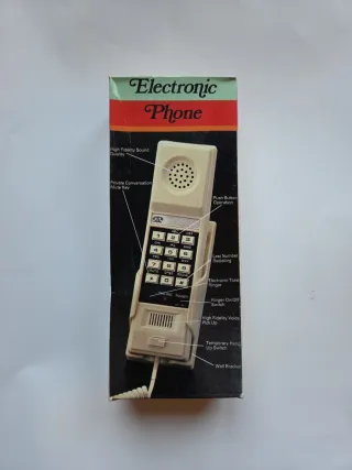 Telefono Elettronico Vintage
