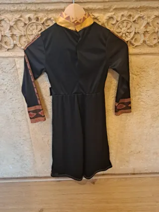 Disfraz Ana de Frozen II Morado y Negro