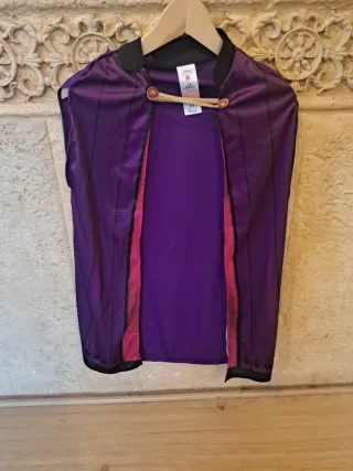 Disfraz Ana de Frozen II Morado y Negro