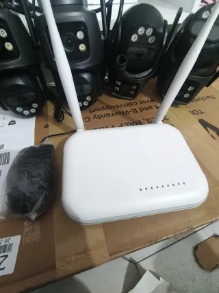 Sistema Vigilancia Wifi 8CH NVR + 4 Cámaras 6MP