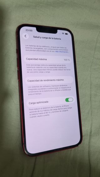 iPhone 13 100% Bateria