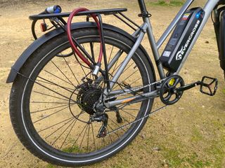 Bicicleta Eléctrica EVERCROSS K28 Gris