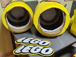 Disfraz Carnaval LEGO Cabeza Amarilla