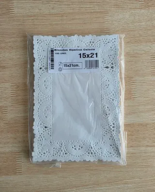 Bases para repostería de papel