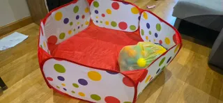 Piscina de bolas infantil plegable