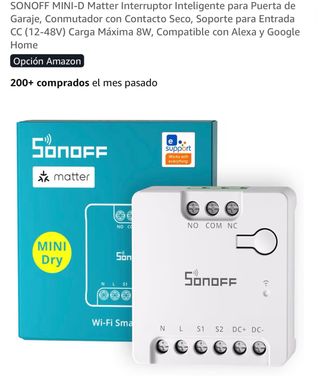SONOFF MINI-D Matter Interruptor Inteligente