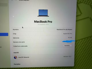 MacBook Pro 14" 16GB 512GB