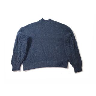 Twothirds/ Jersey oversize grueso marino M