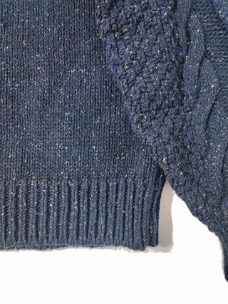 Twothirds/ Jersey oversize grueso marino M