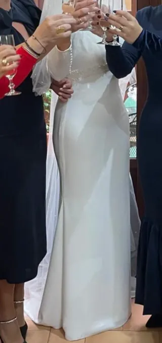 Vestido de Novia Alberto Palatchi Blanco