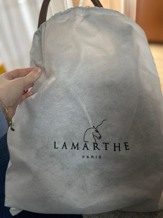 Bolso bucket marrón Lamarthe sin estrenar