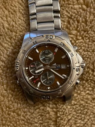 Lotus Cronógrafo Ref. 15384 Plata