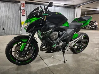 Kawasaki Z 800 ABS Negra y Verde Limitada para A2