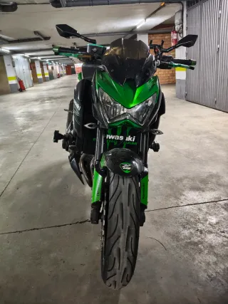 Kawasaki Z 800 ABS Negra y Verde Limitada para A2