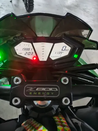 Kawasaki Z 800 ABS Negra y Verde Limitada para A2