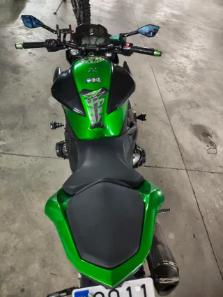 Kawasaki Z 800 ABS Negra y Verde Limitada para A2