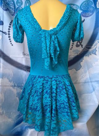 Vestido/Maillot Patinaje Artístico hecho a mano