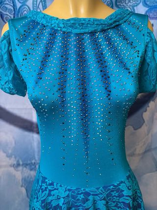 Vestido/Maillot Patinaje Artístico hecho a mano