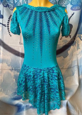 Vestido/Maillot Patinaje Artístico hecho a mano