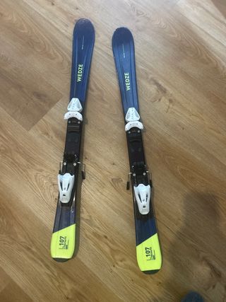 Esquís Wedze 107cm 6-7 anos