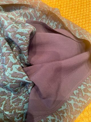 Falda Comptoir des Cotonniers azul/negra/verde