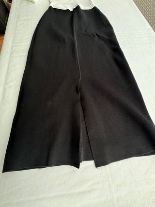 Vestido Sandro Blanco y Negro