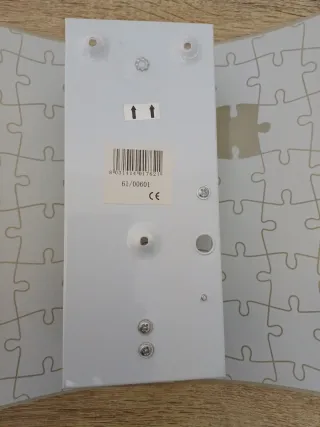 Aplique de pared puzzle cristal  26 x 26 x 7,5