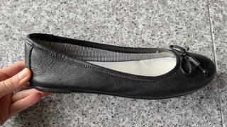 Manoletinas negras con lazo