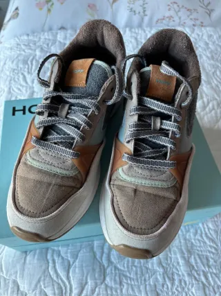 Zapatillas Hoff Mujer Marrón y Gris