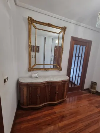 Espejo Vintage Dorado Marco Tallado