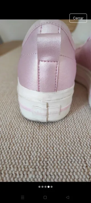 Zapatillas Adidas Rosa y Blancas