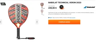 Babolat Technical Veron 2023 Pala Pádel