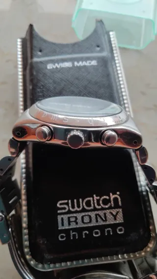 Swatch Irony Chrono Secret Agent YCS404